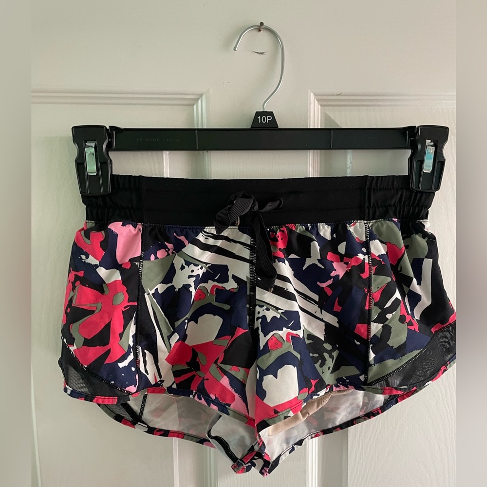 colorful lululemon shorts